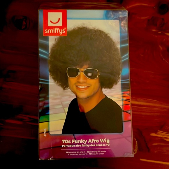 Men’s 70’s funky Afro wig - Picture 1 of 2